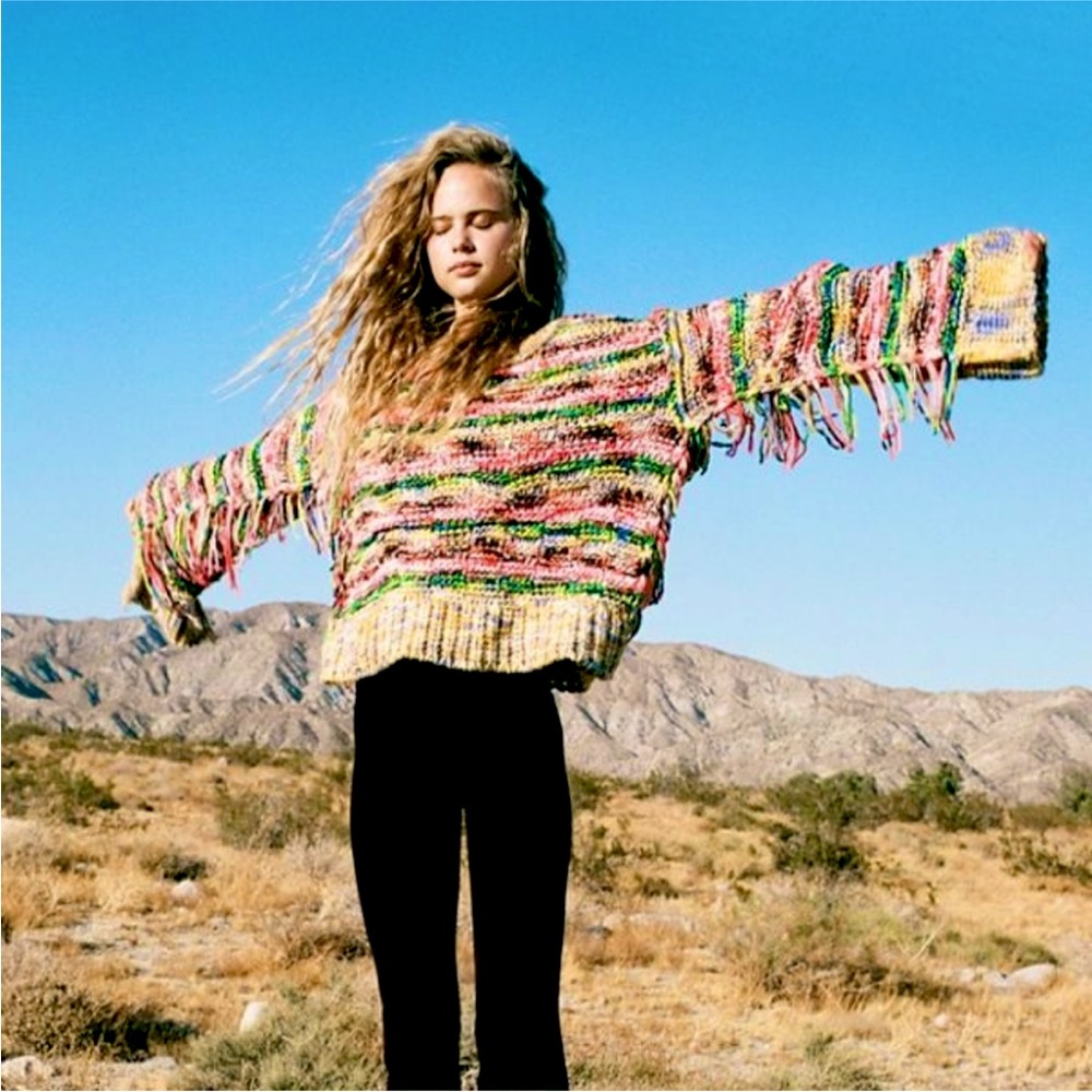 Kimchi Blue Crochet Sweater